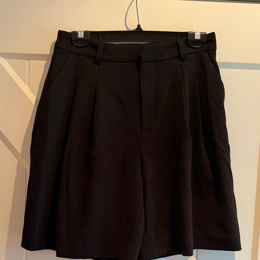 Anthropology Maeve Black Women's Shorts Bermudas